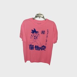 Young men DragonBall shirt.